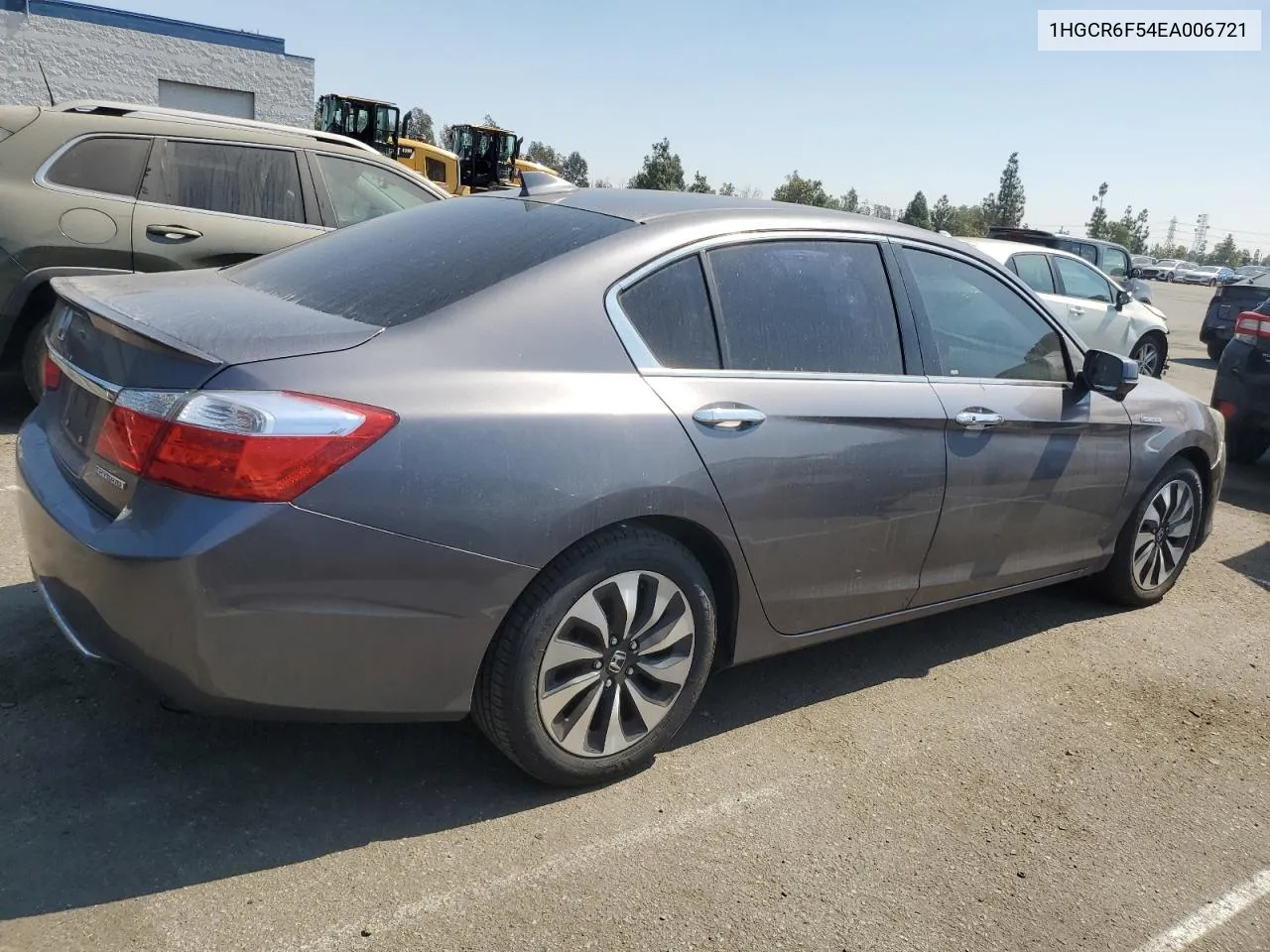 2014 Honda Accord Hybrid Exl VIN: 1HGCR6F54EA006721 Lot: 73423454