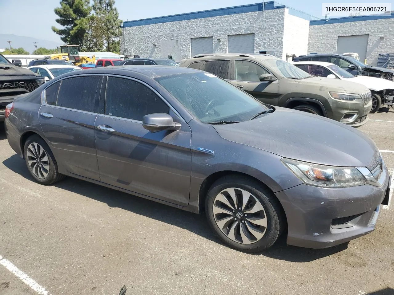 2014 Honda Accord Hybrid Exl VIN: 1HGCR6F54EA006721 Lot: 73423454