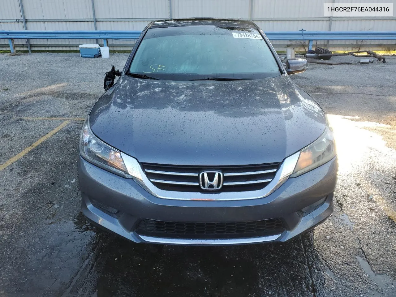 2014 Honda Accord Ex VIN: 1HGCR2F76EA044316 Lot: 73428784