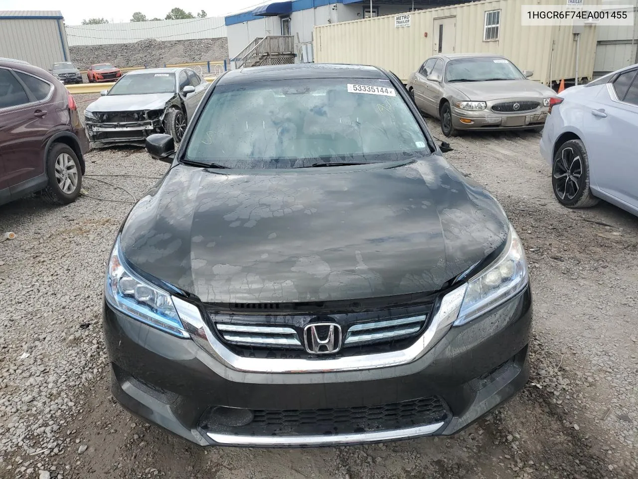 2014 Honda Accord Touring Hybrid VIN: 1HGCR6F74EA001455 Lot: 73592274