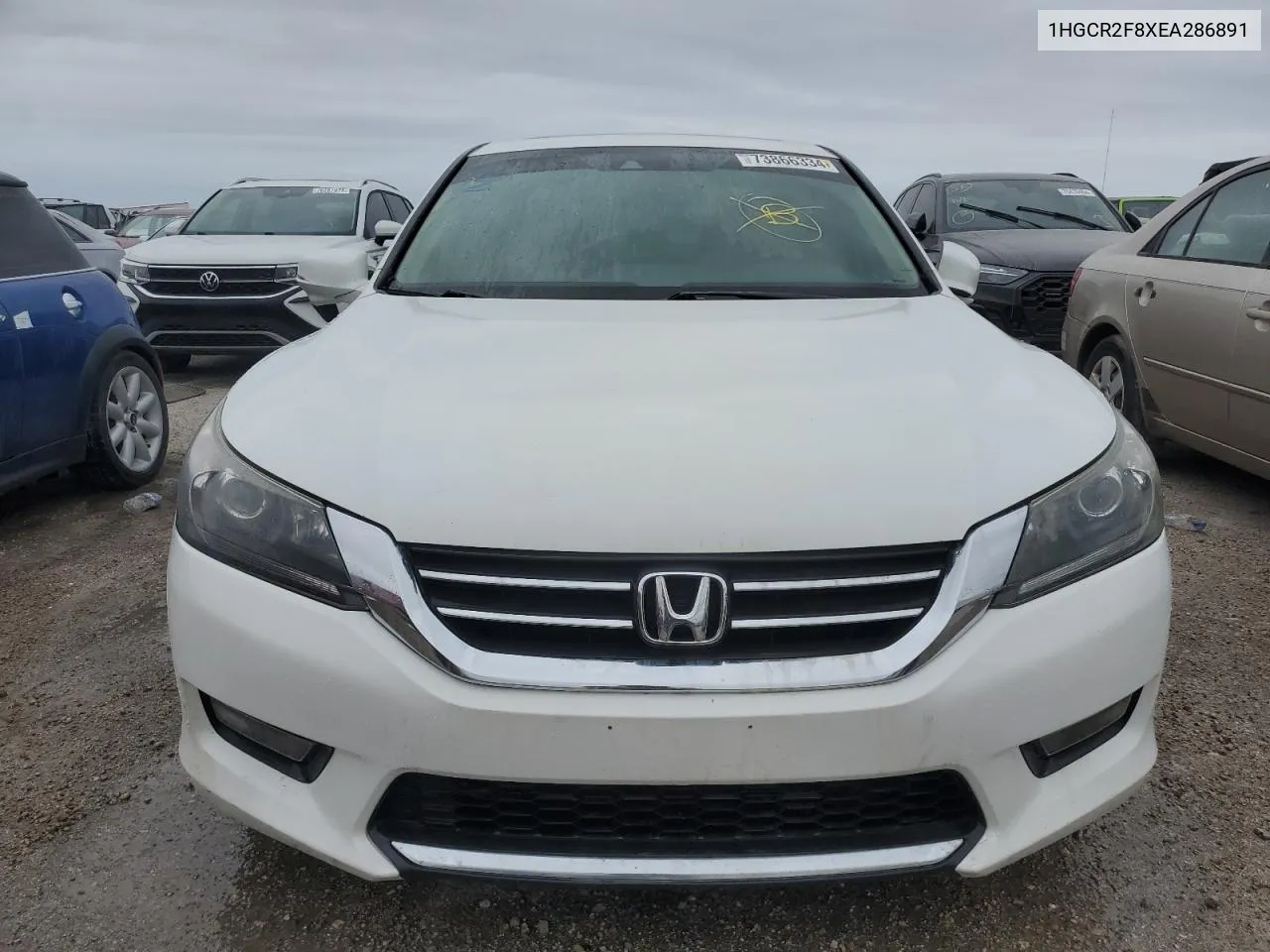 1HGCR2F8XEA286891 2014 Honda Accord Exl