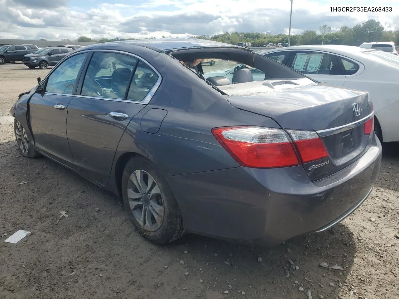 2014 Honda Accord Lx VIN: 1HGCR2F35EA268433 Lot: 73881174