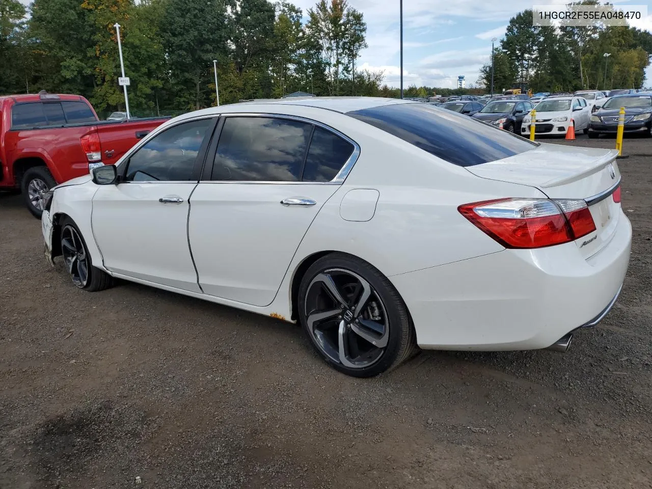 1HGCR2F55EA048470 2014 Honda Accord Sport