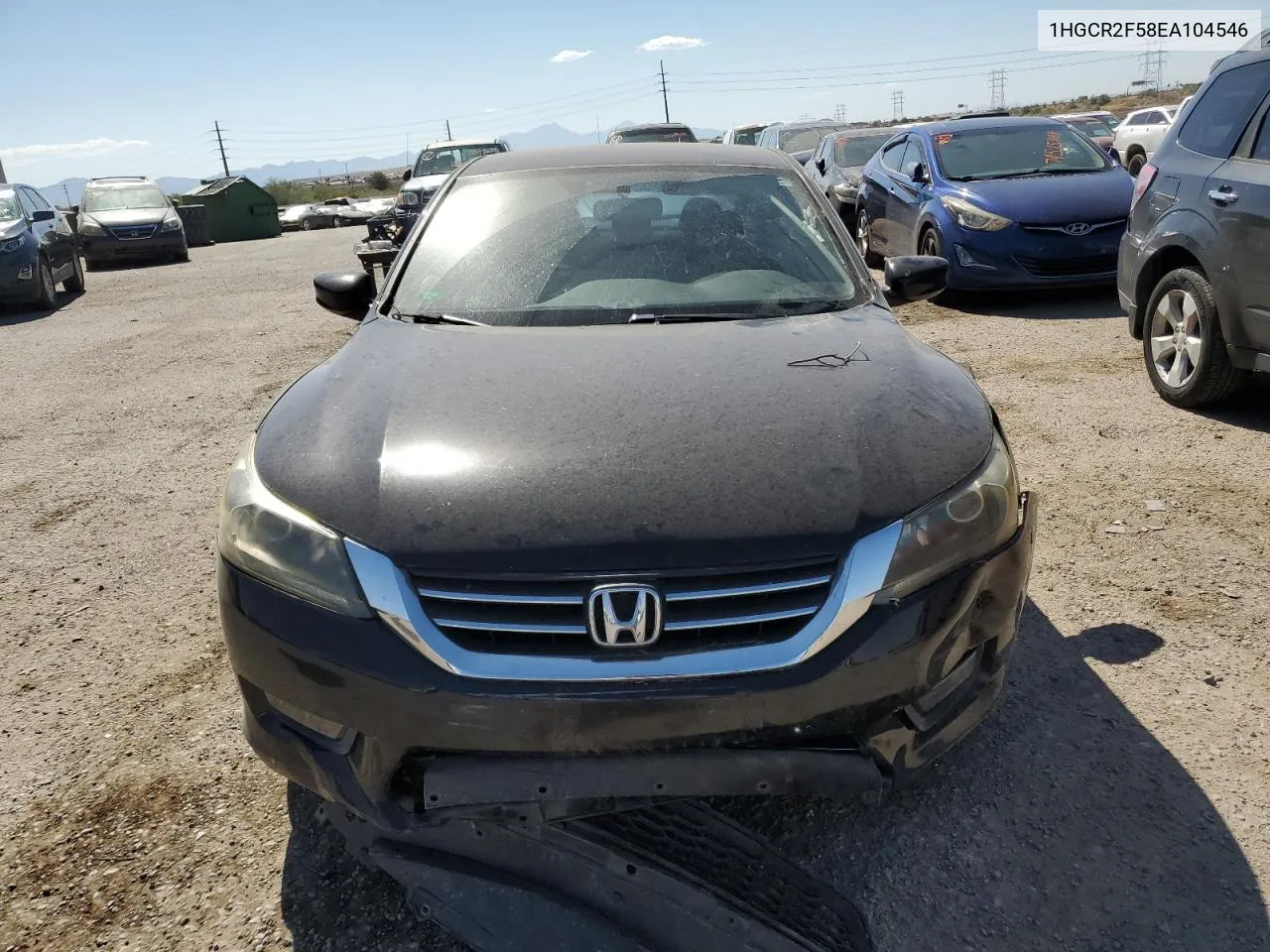 2014 Honda Accord Sport VIN: 1HGCR2F58EA104546 Lot: 74376354