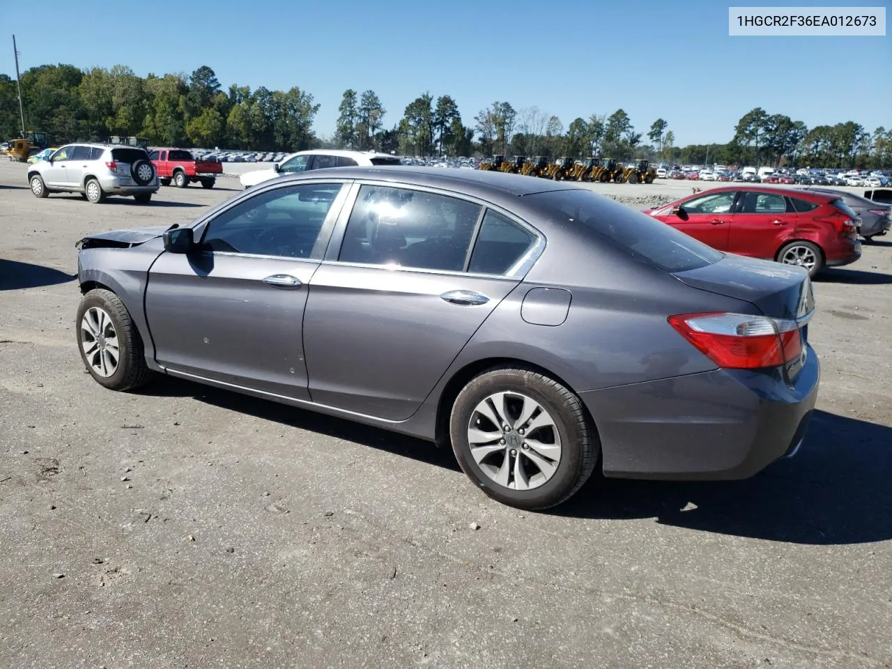 2014 Honda Accord Lx VIN: 1HGCR2F36EA012673 Lot: 74572684