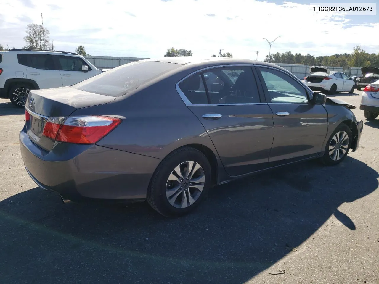 2014 Honda Accord Lx VIN: 1HGCR2F36EA012673 Lot: 74572684