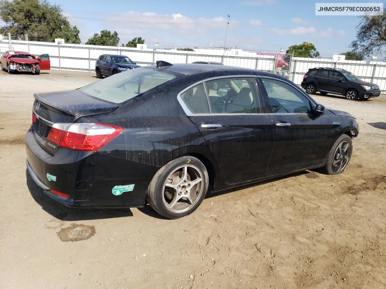 2014 Honda Accord Plug-In Hybrid VIN: JHMCR5F79EC000653 Lot: 74793994