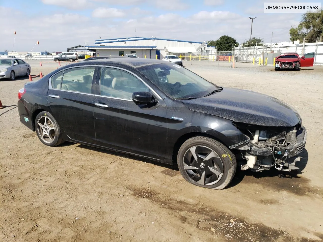 2014 Honda Accord Plug-In Hybrid VIN: JHMCR5F79EC000653 Lot: 74793994