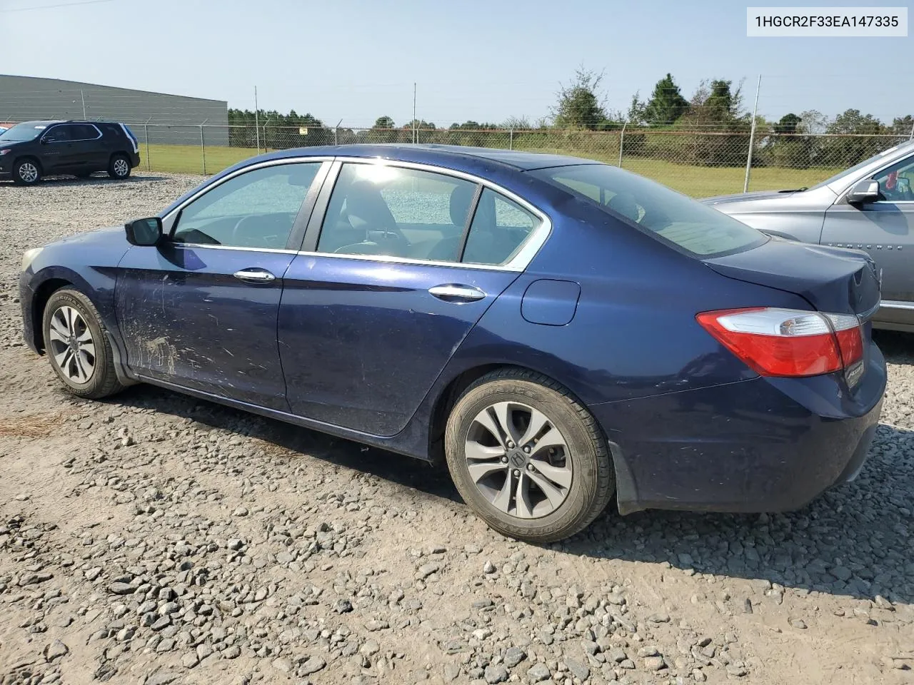 1HGCR2F33EA147335 2014 Honda Accord Lx