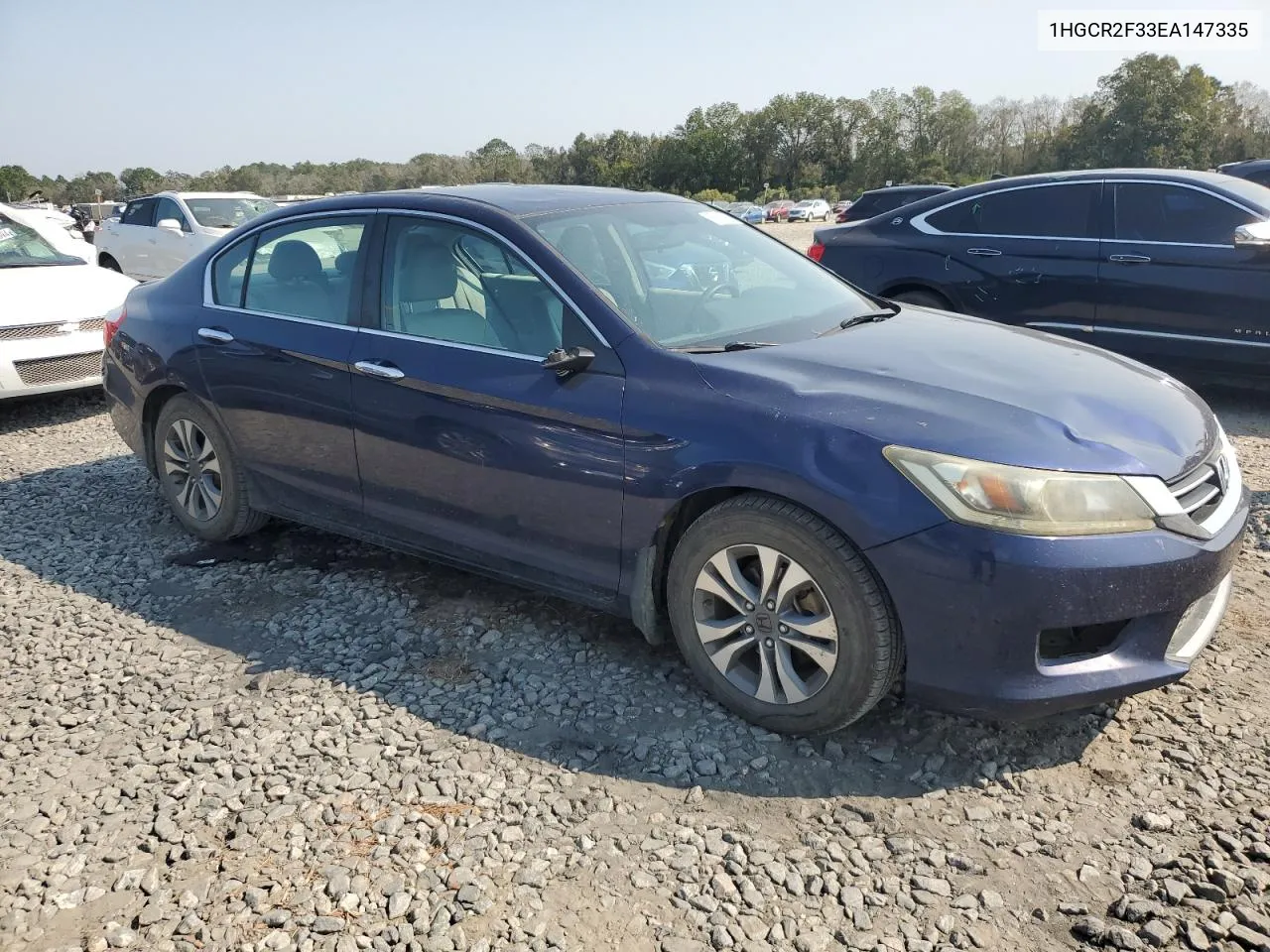 2014 Honda Accord Lx VIN: 1HGCR2F33EA147335 Lot: 75104774