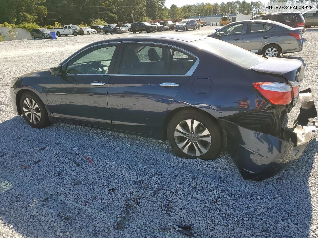 1HGCR2F34EA008928 2014 Honda Accord Lx