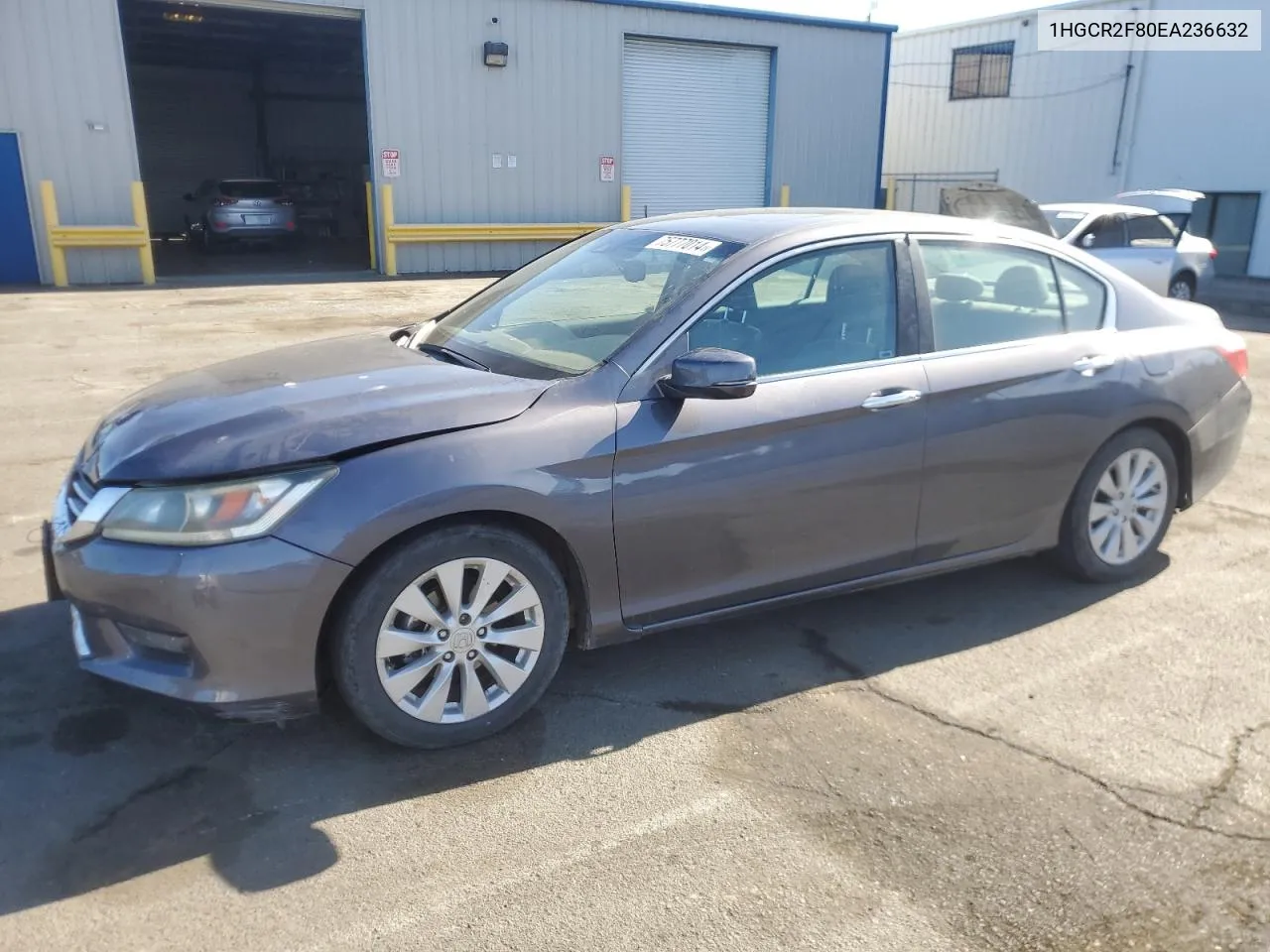 2014 Honda Accord Exl VIN: 1HGCR2F80EA236632 Lot: 75777014