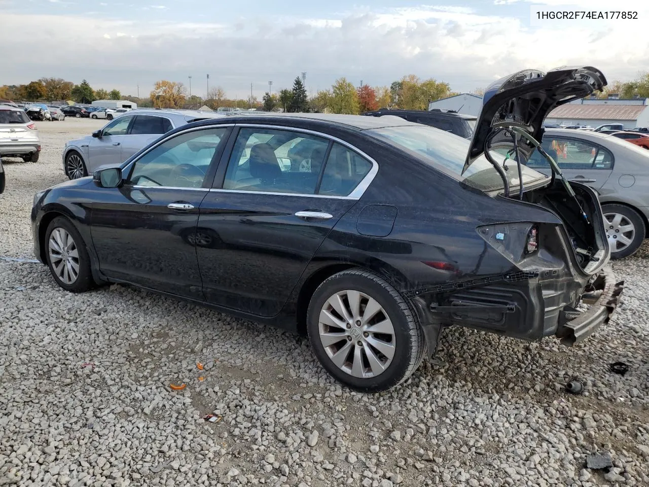 1HGCR2F74EA177852 2014 Honda Accord Ex