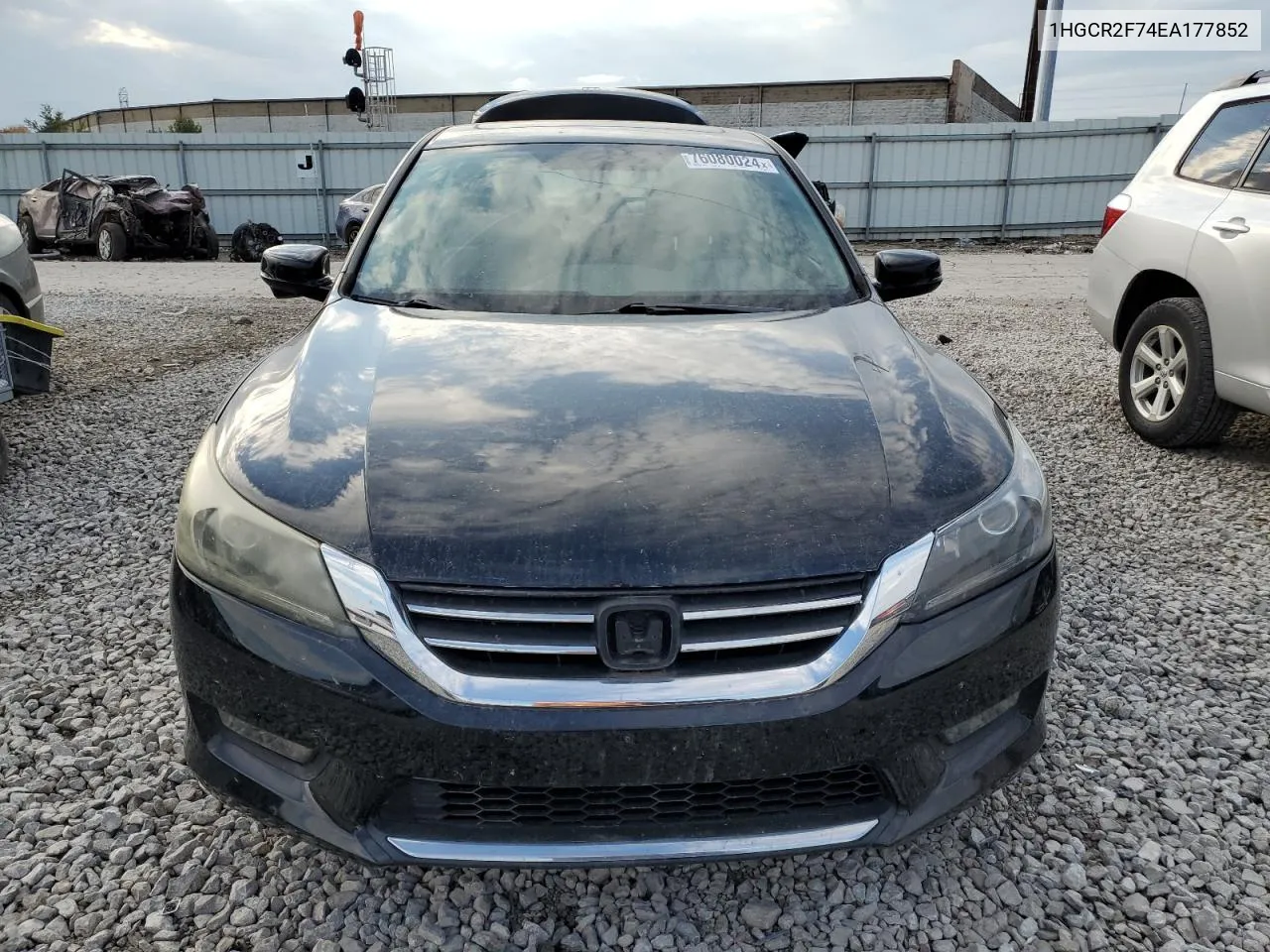 1HGCR2F74EA177852 2014 Honda Accord Ex