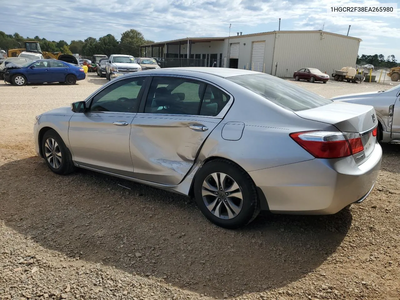 2014 Honda Accord Lx VIN: 1HGCR2F38EA265980 Lot: 76246064