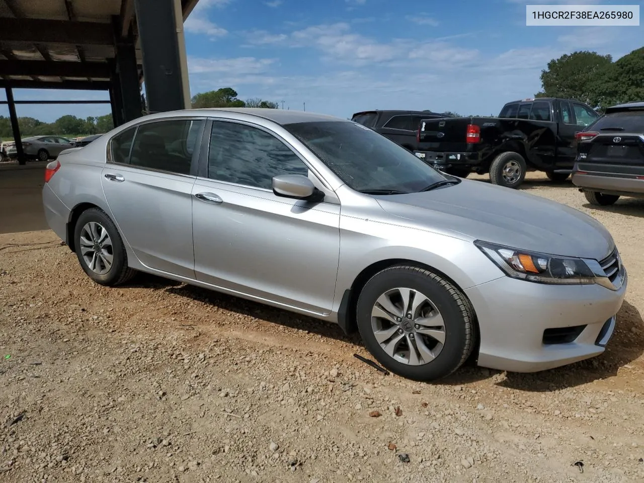 1HGCR2F38EA265980 2014 Honda Accord Lx