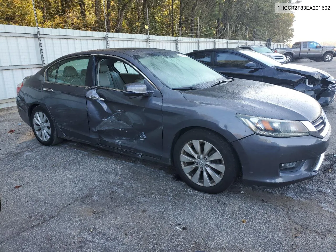 2014 Honda Accord Exl VIN: 1HGCR2F83EA201602 Lot: 76342164