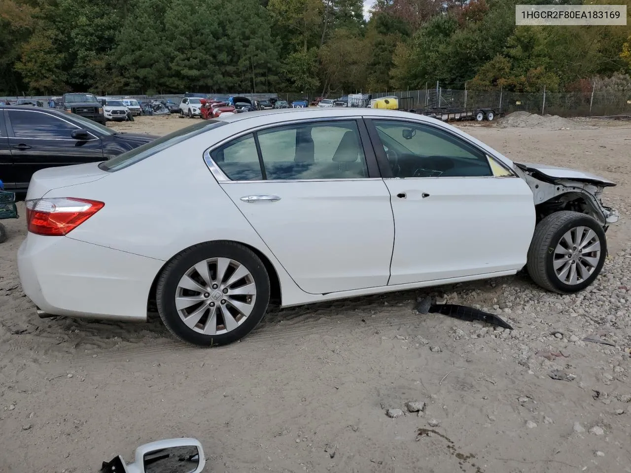 2014 Honda Accord Exl VIN: 1HGCR2F80EA183169 Lot: 76372374