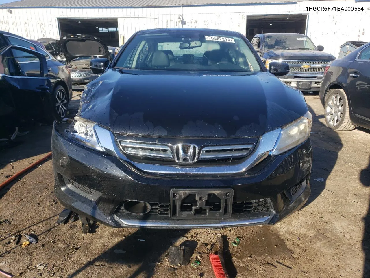 1HGCR6F71EA000554 2014 Honda Accord Touring Hybrid