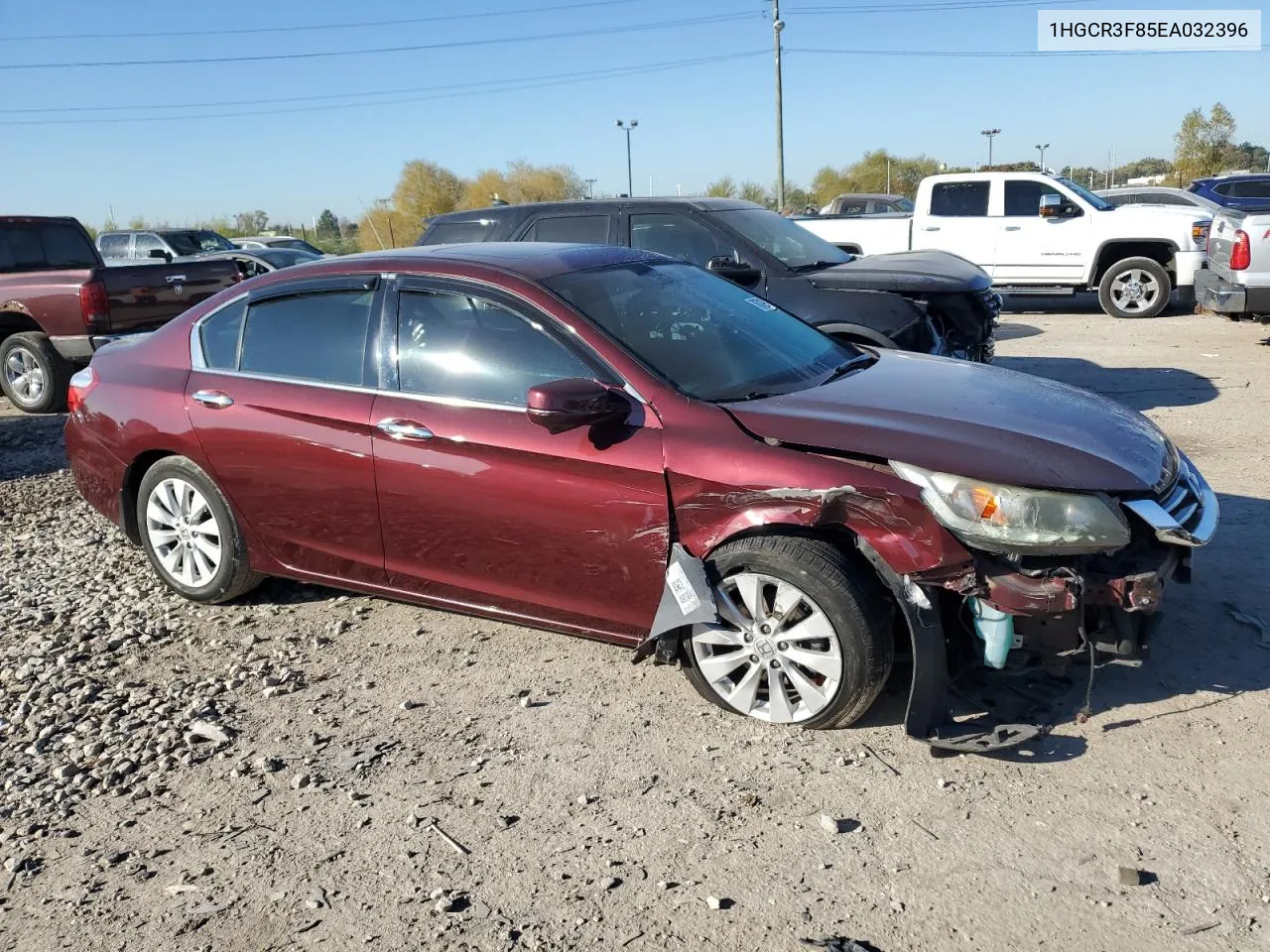 2014 Honda Accord Exl VIN: 1HGCR3F85EA032396 Lot: 76719764