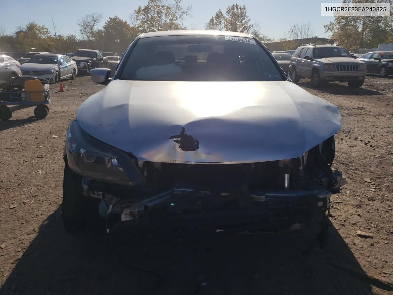 1HGCR2F33EA240825 2014 Honda Accord Lx