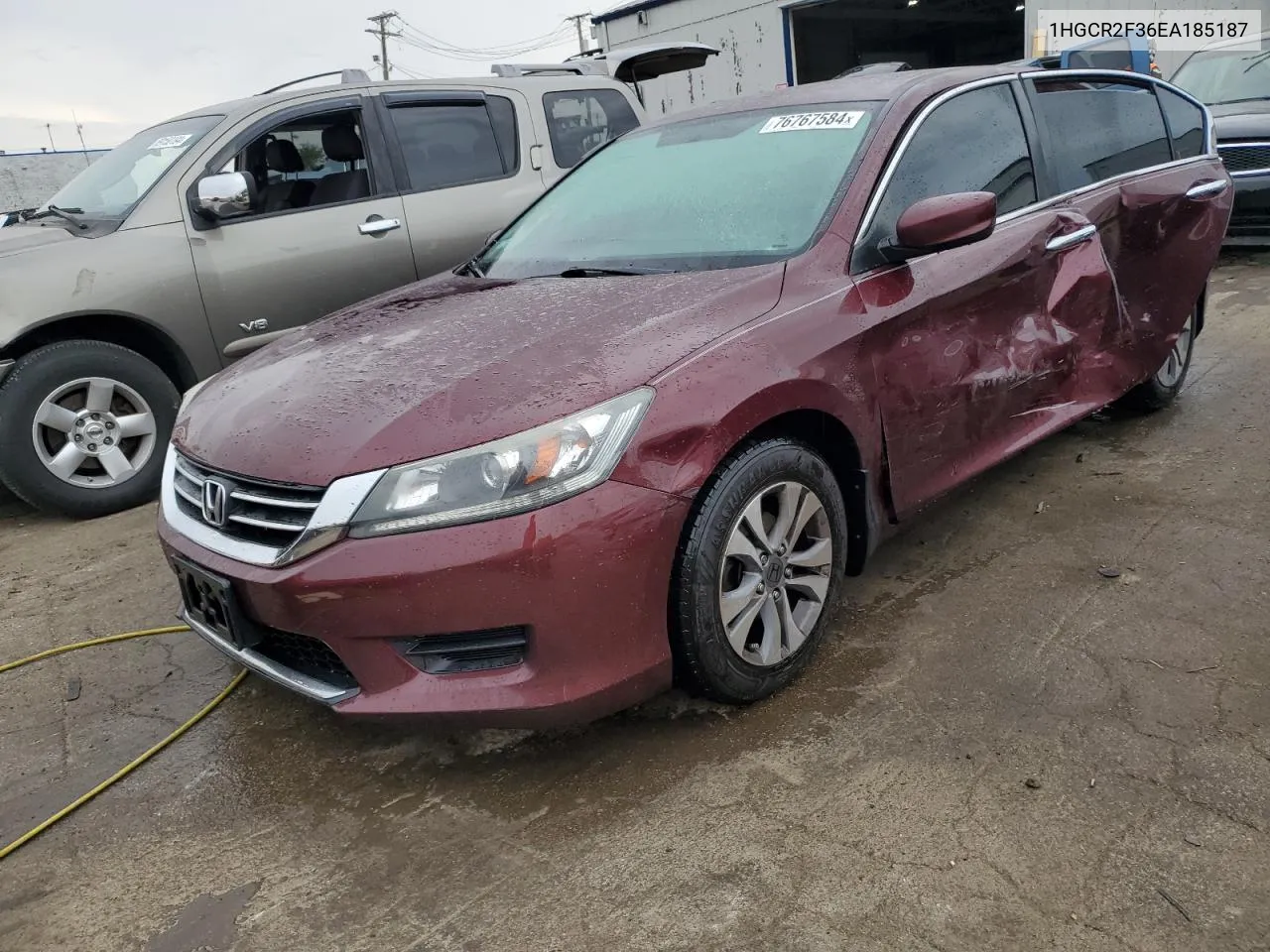 1HGCR2F36EA185187 2014 Honda Accord Lx