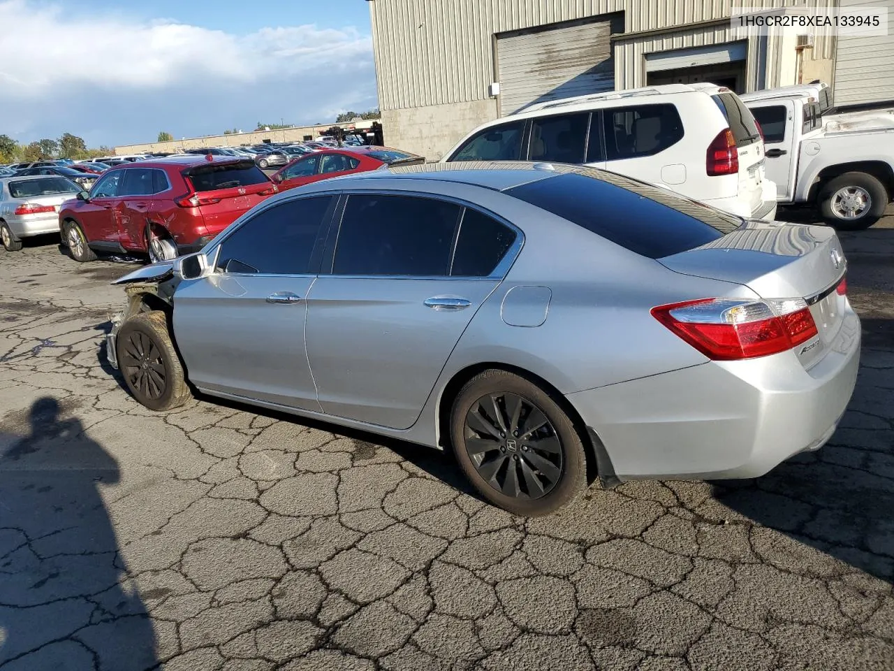 2014 Honda Accord Exl VIN: 1HGCR2F8XEA133945 Lot: 76832234