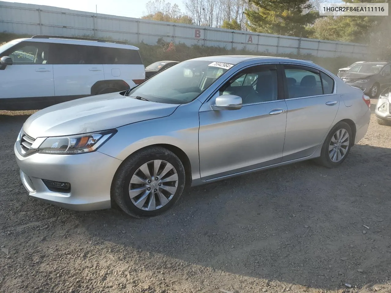 1HGCR2F84EA111116 2014 Honda Accord Exl