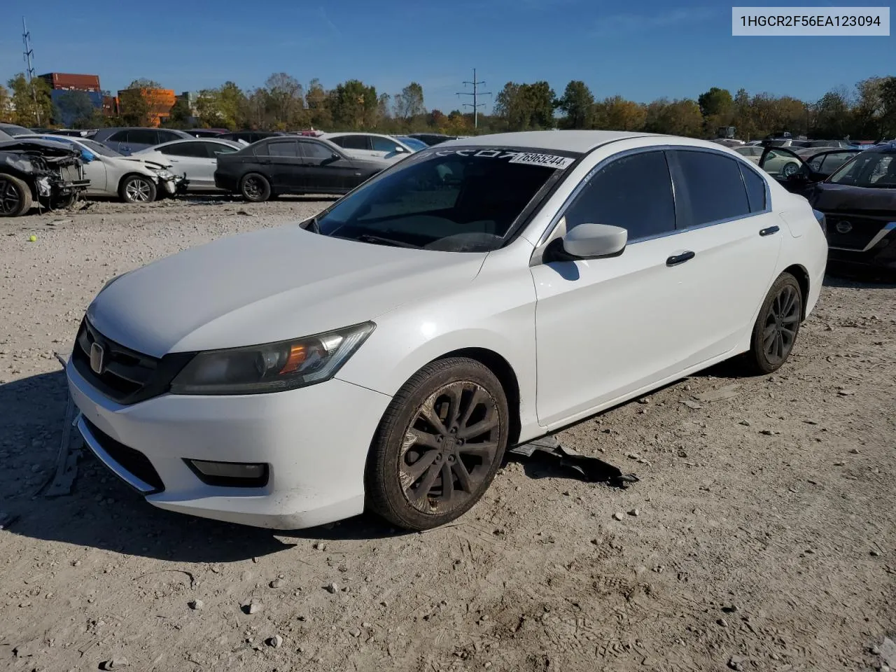 1HGCR2F56EA123094 2014 Honda Accord Sport