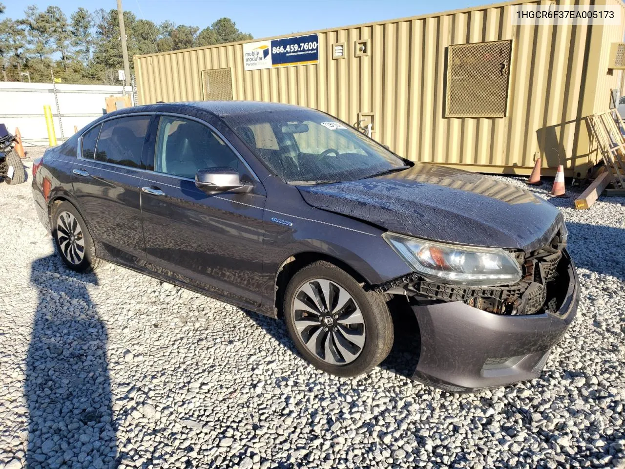 1HGCR6F37EA005173 2014 Honda Accord Hybrid