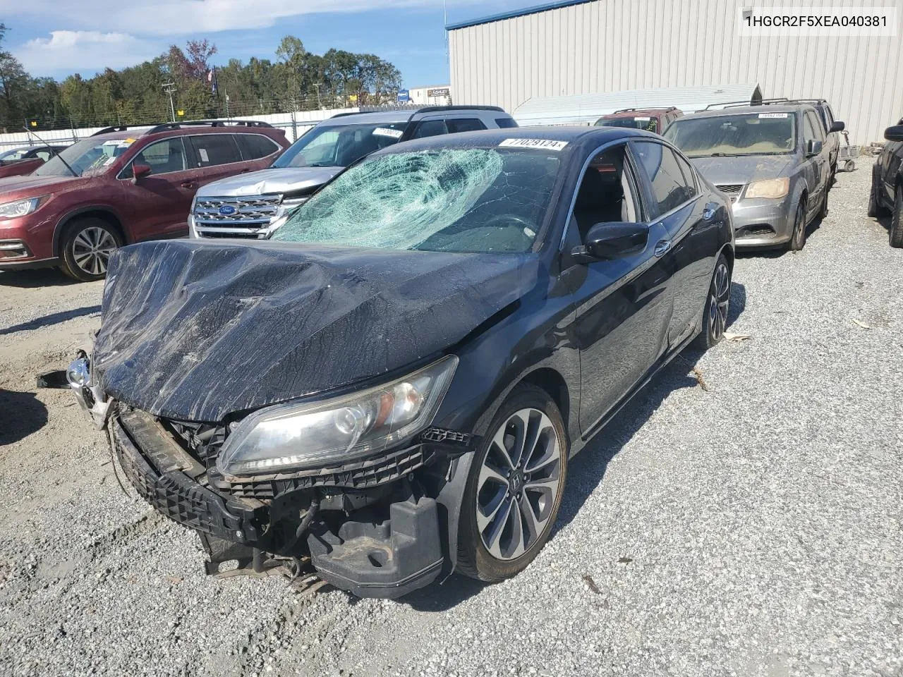 1HGCR2F5XEA040381 2014 Honda Accord Sport