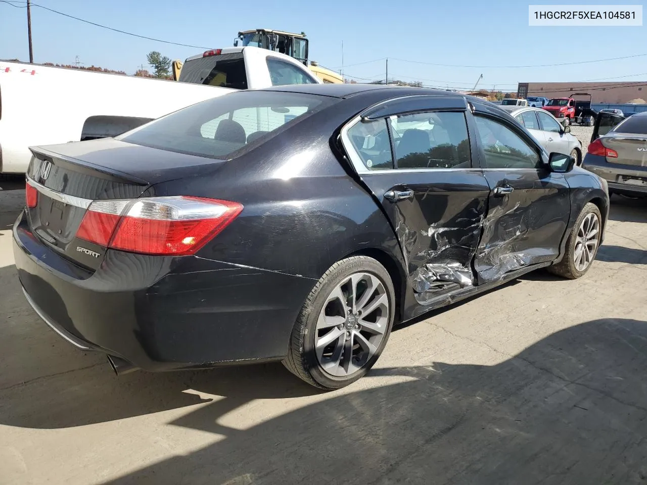 2014 Honda Accord Sport VIN: 1HGCR2F5XEA104581 Lot: 77116114