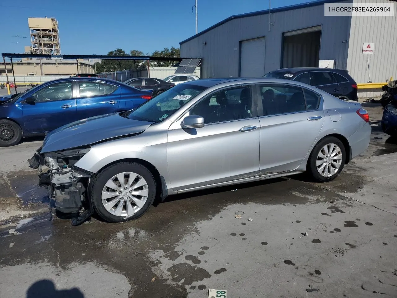 2014 Honda Accord Exl VIN: 1HGCR2F83EA269964 Lot: 77170144