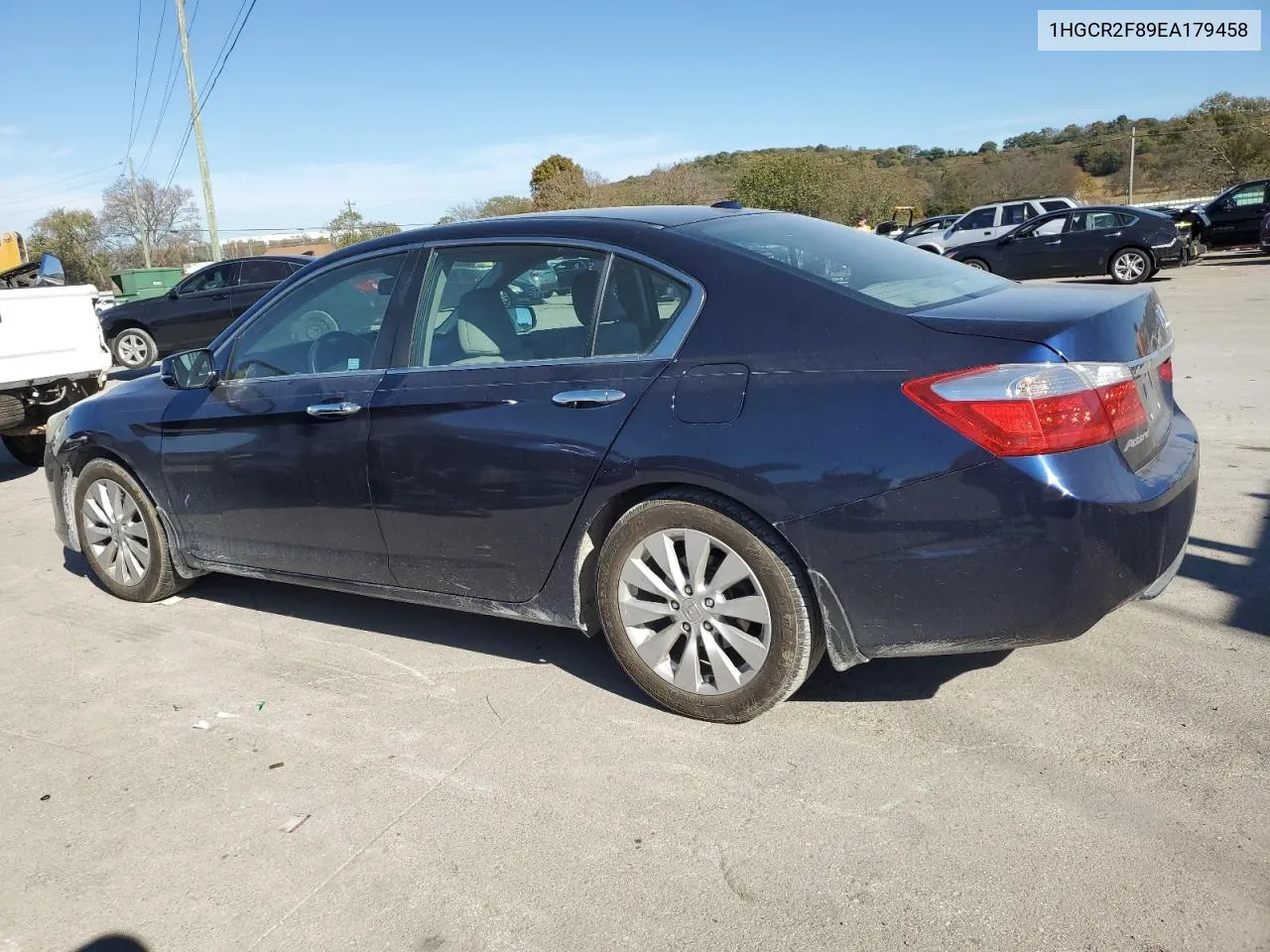 2014 Honda Accord Exl VIN: 1HGCR2F89EA179458 Lot: 77209074