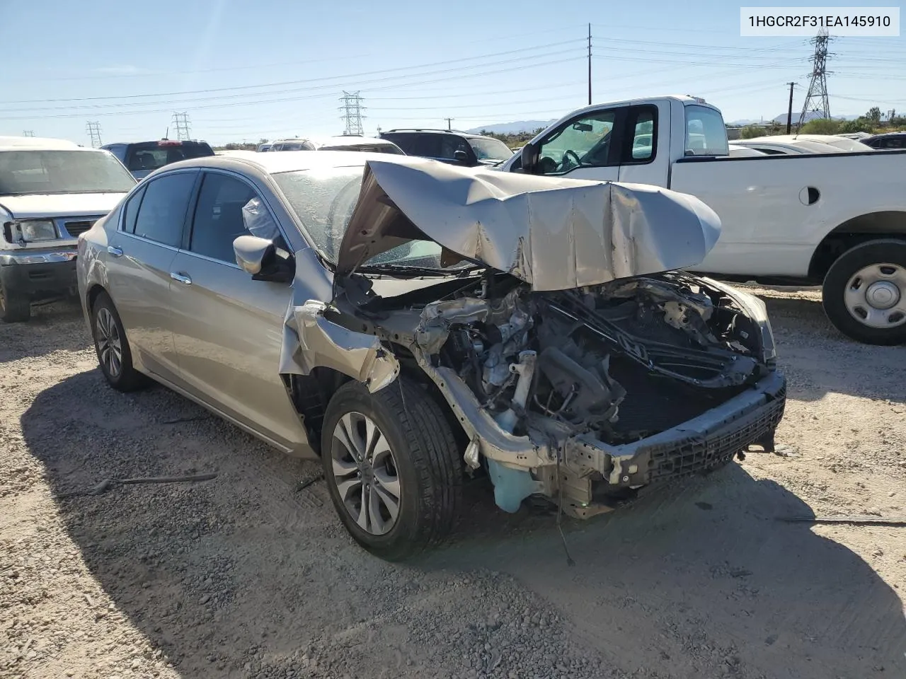 1HGCR2F31EA145910 2014 Honda Accord Lx