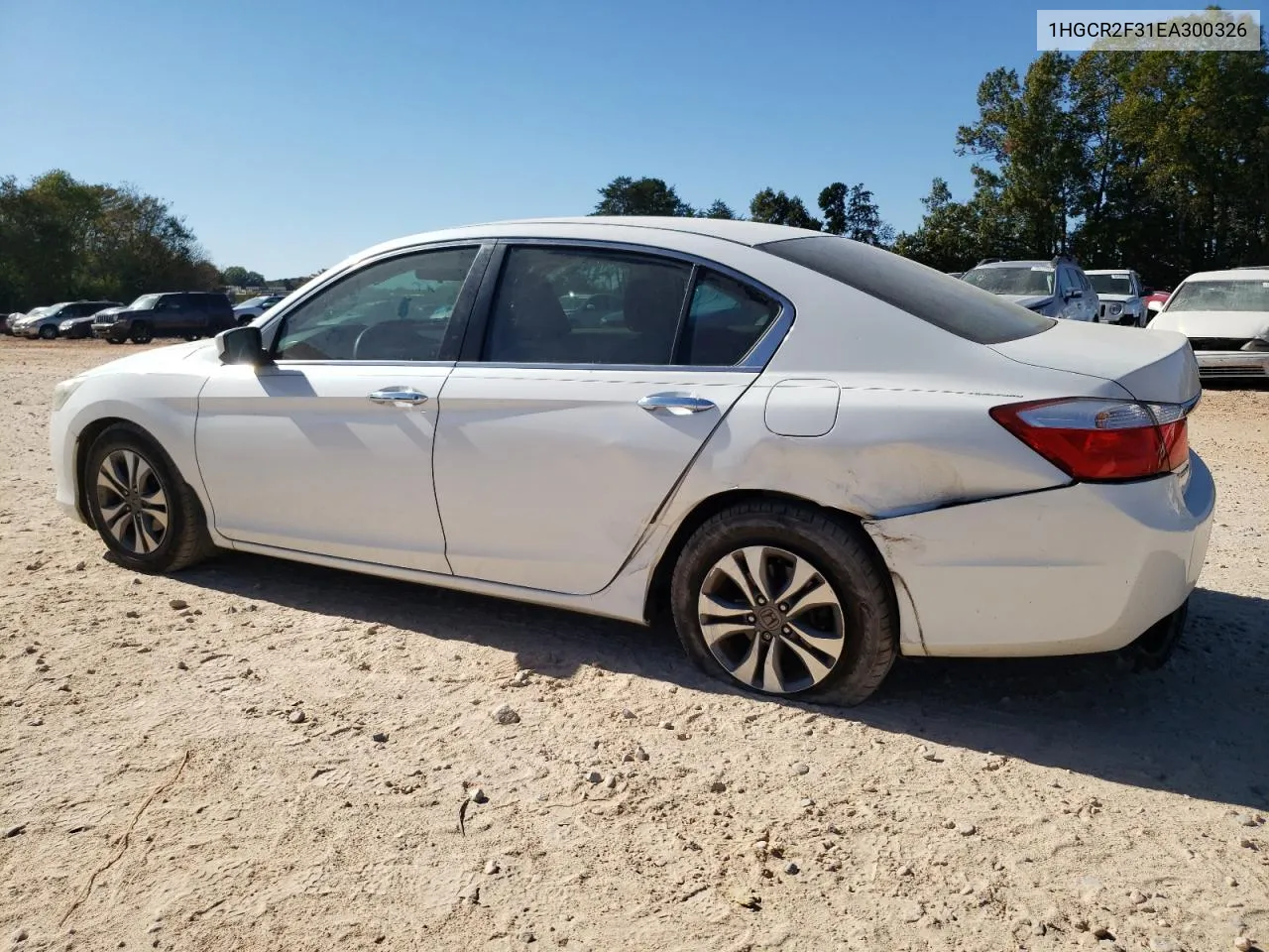 1HGCR2F31EA300326 2014 Honda Accord Lx