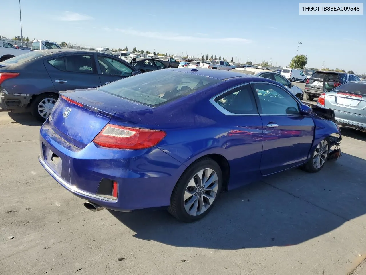 2014 Honda Accord Exl VIN: 1HGCT1B83EA009548 Lot: 77411334