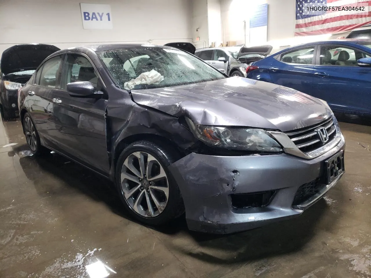 2014 Honda Accord Sport VIN: 1HGCR2F57EA304642 Lot: 77451814