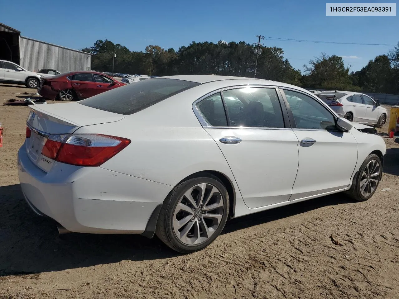 2014 Honda Accord Sport VIN: 1HGCR2F53EA093391 Lot: 77474494