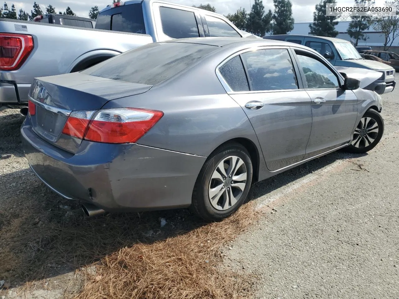 2014 Honda Accord Lx VIN: 1HGCR2F32EA053690 Lot: 77496074