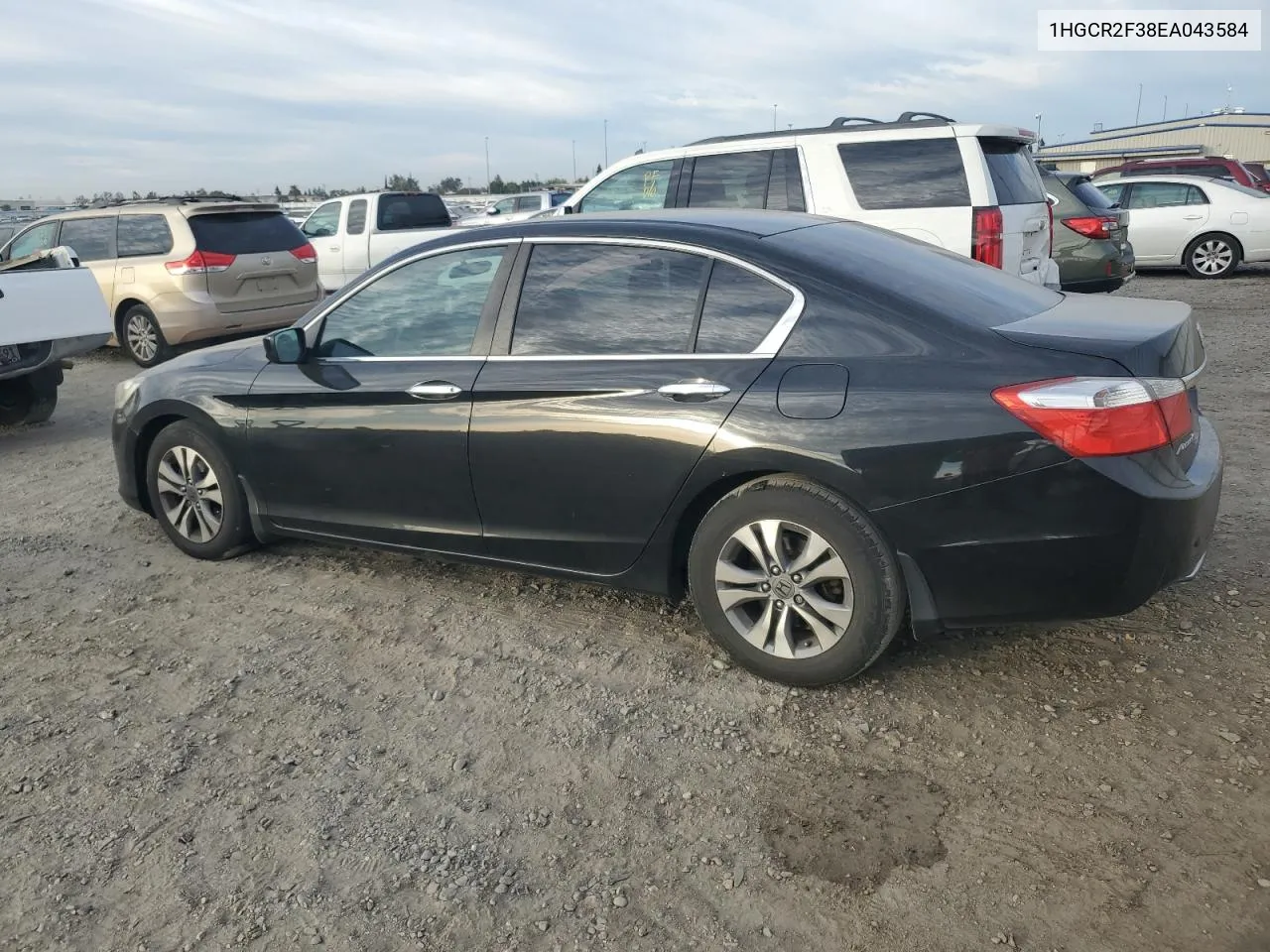 2014 Honda Accord Lx VIN: 1HGCR2F38EA043584 Lot: 77500884