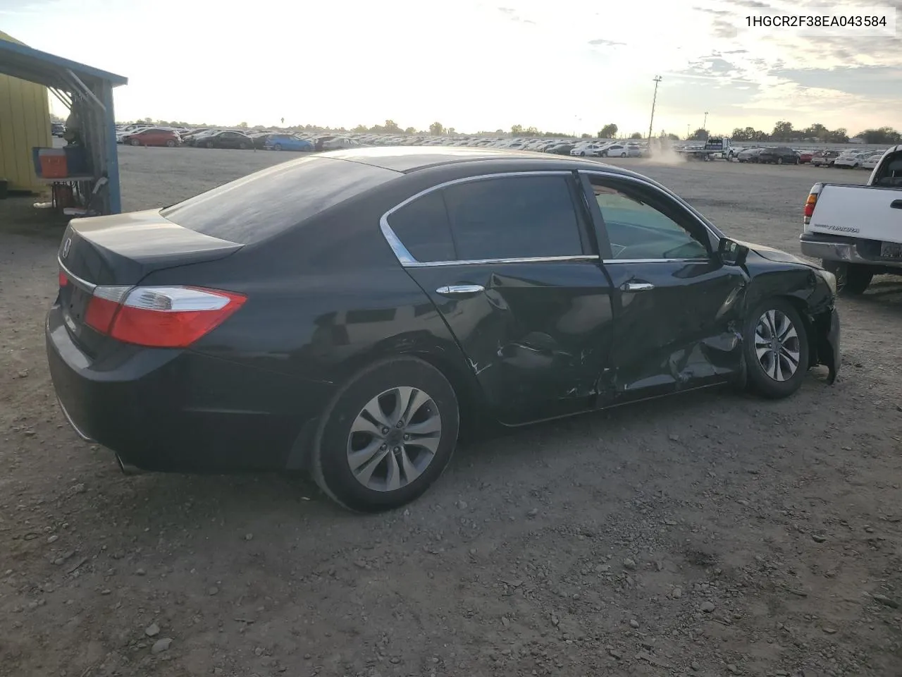 2014 Honda Accord Lx VIN: 1HGCR2F38EA043584 Lot: 77500884