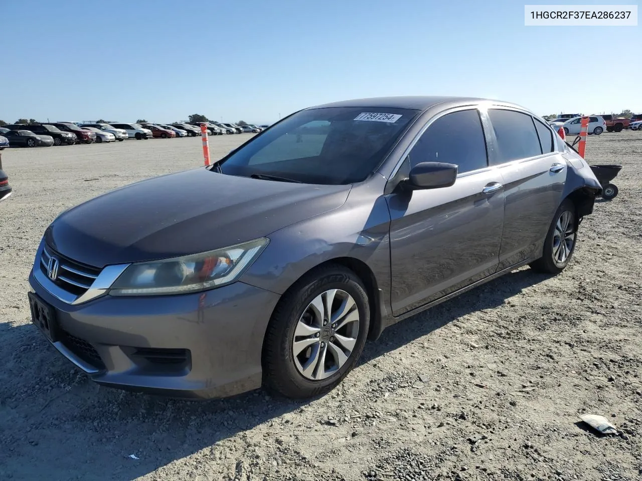 1HGCR2F37EA286237 2014 Honda Accord Lx