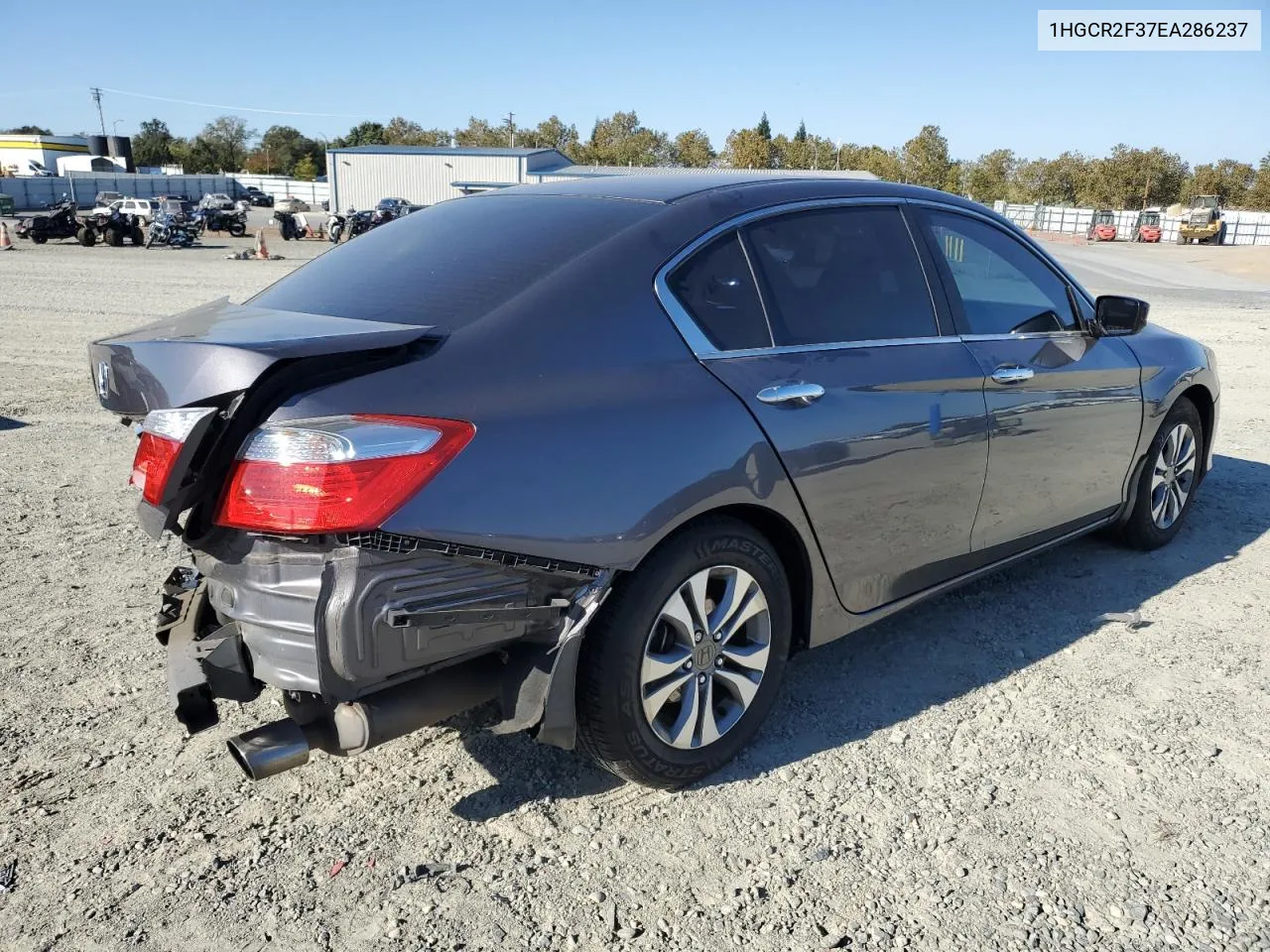 2014 Honda Accord Lx VIN: 1HGCR2F37EA286237 Lot: 77597254