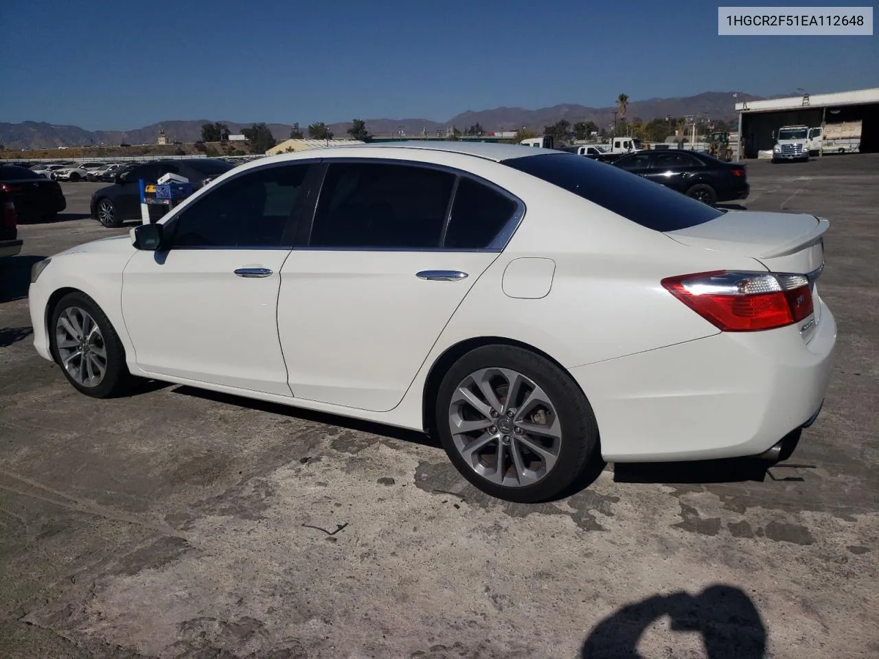 2014 Honda Accord Sport VIN: 1HGCR2F51EA112648 Lot: 77817354