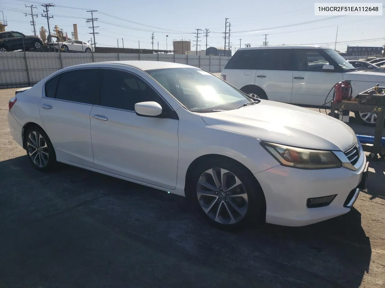 2014 Honda Accord Sport VIN: 1HGCR2F51EA112648 Lot: 77817354