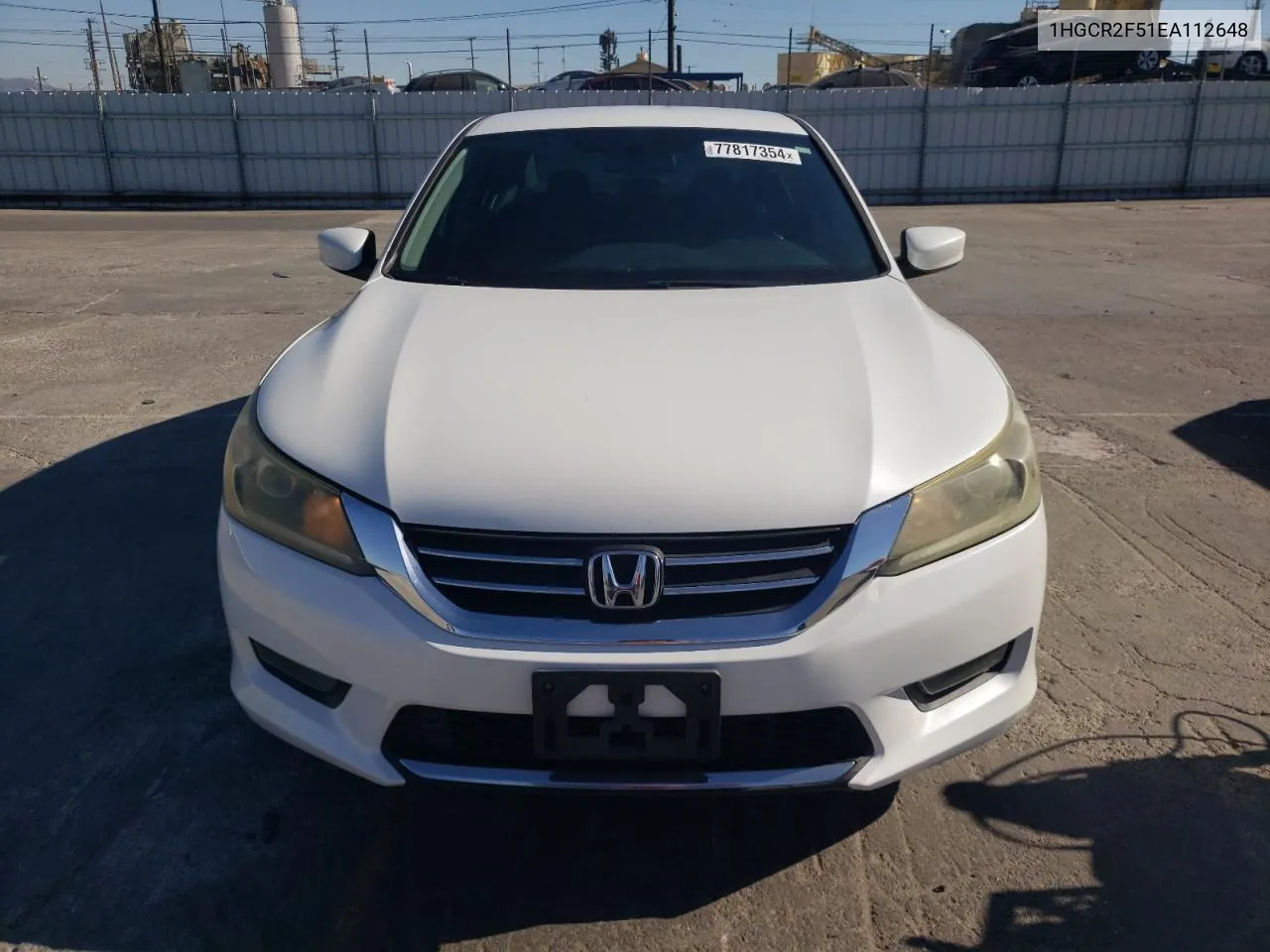 2014 Honda Accord Sport VIN: 1HGCR2F51EA112648 Lot: 77817354