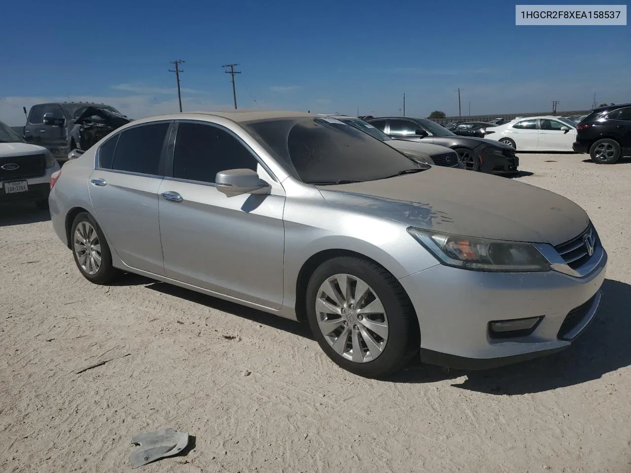 2014 Honda Accord Exl VIN: 1HGCR2F8XEA158537 Lot: 77878564