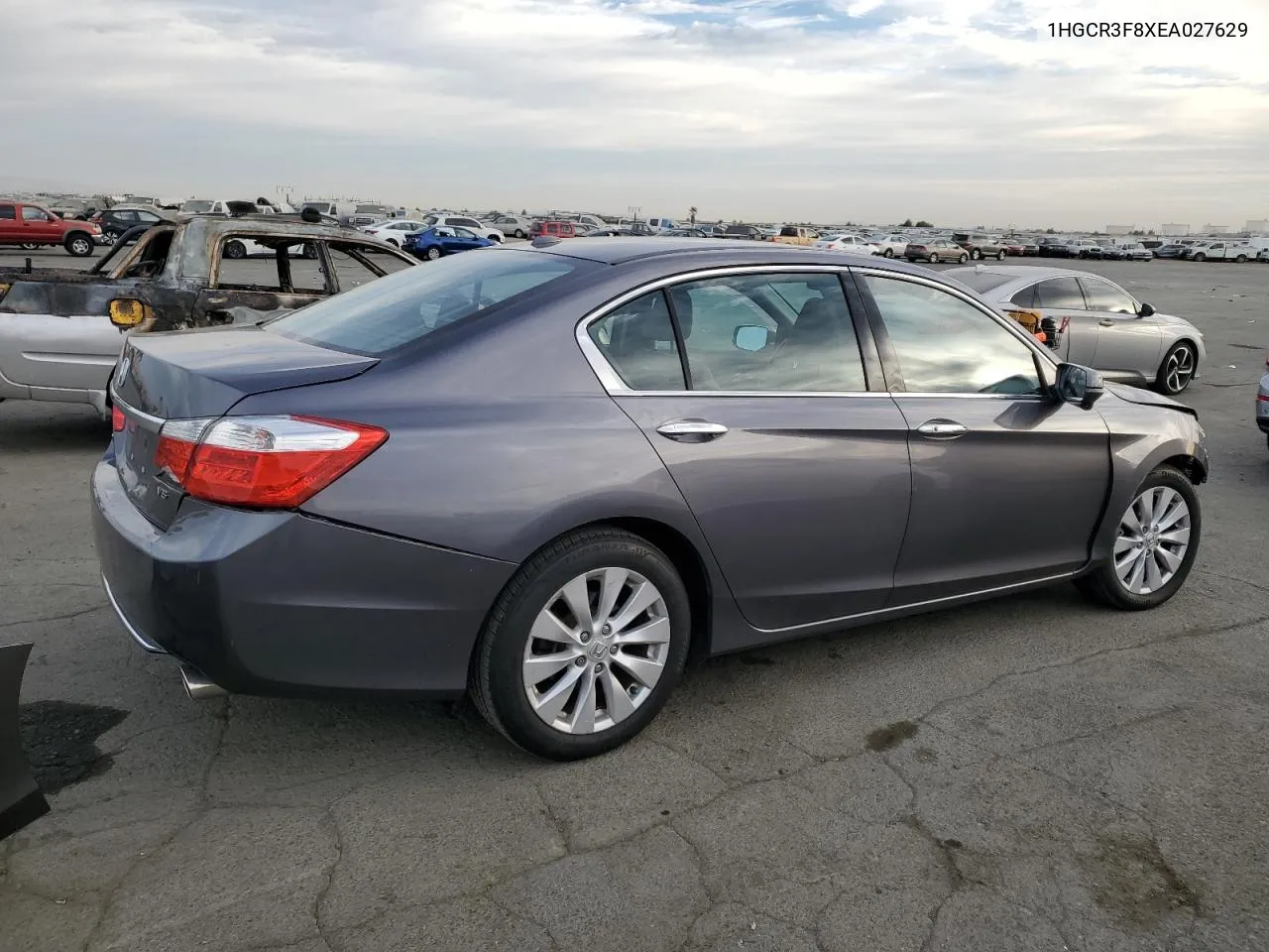 1HGCR3F8XEA027629 2014 Honda Accord Exl