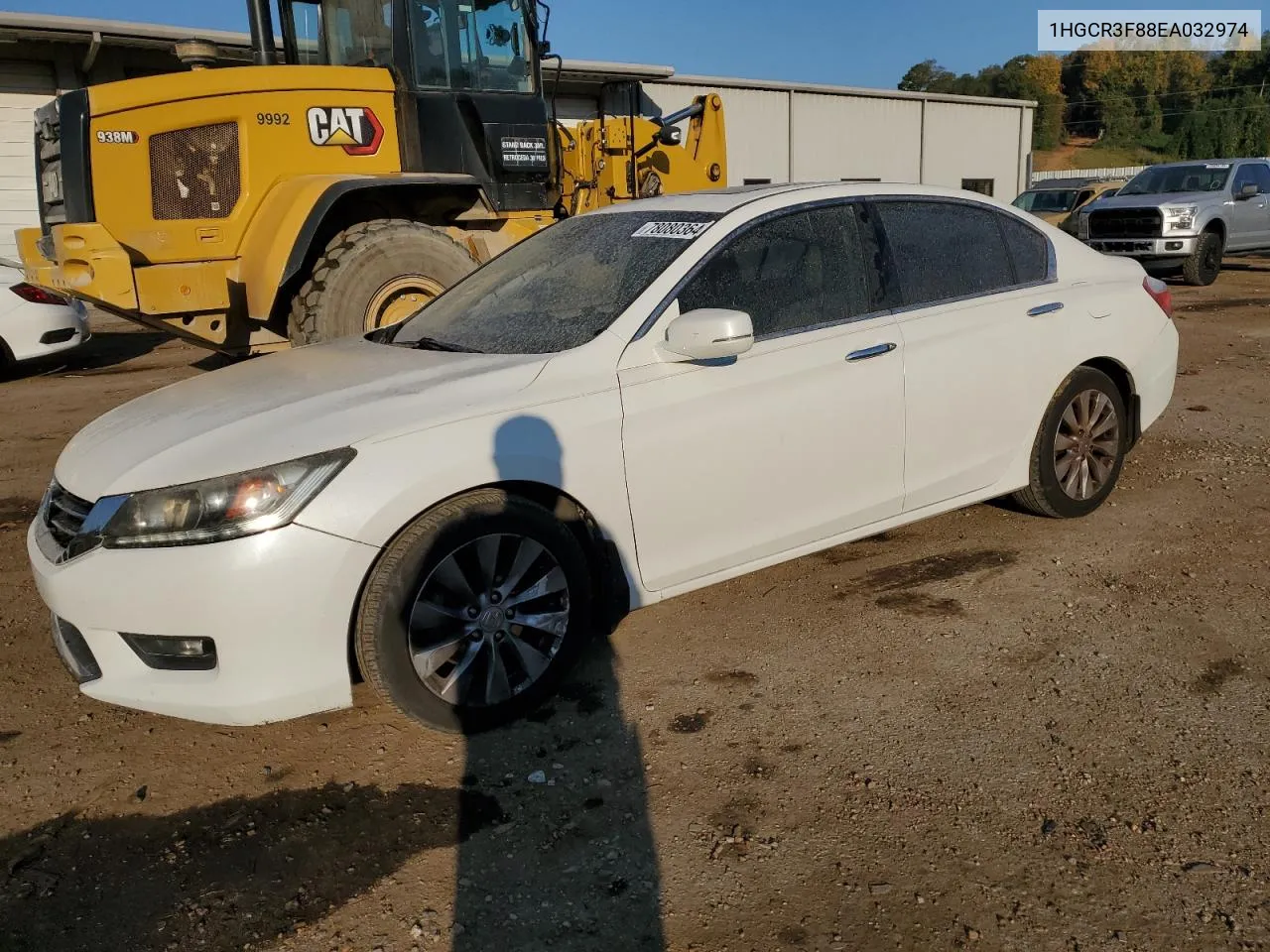 2014 Honda Accord Exl VIN: 1HGCR3F88EA032974 Lot: 78080364